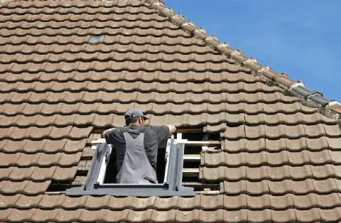 Pose de velux - Magny-Cours